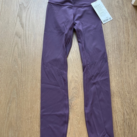 Nwt Lululemon Wunder Under 2 25” Grape Thistle - Picture 1 of 4